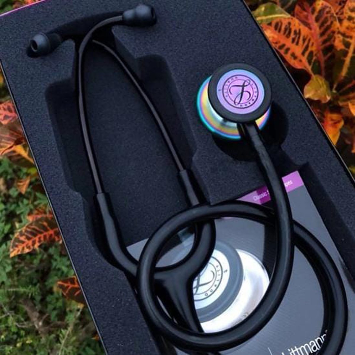 Littmann Classic III Black Rainbow Stethoscope – Original in Pakistan