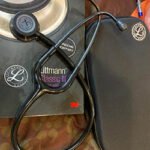 Littmann Classic III Black Smoke Stethoscope with Shiny Black Head – Original in Pakistan