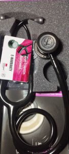 Littmann Classic III Black Edition Stethoscope with Warranty Card – Made in USA – Original in Pakistan