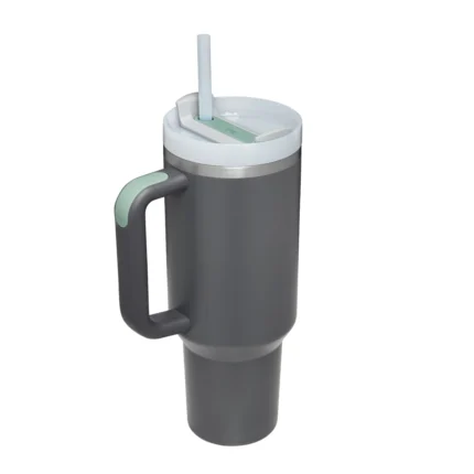 Charcoal Gray Stanley Tumbler 40oz – Original Hydration Cup for Doctors, Students & Fitness Enthusiasts in Pakistan | LittmannStethoscopes.pk