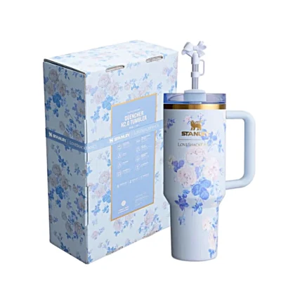 Everblooming Rosettes Stanley Tumbler Limited Edition 40oz – Original Hydration Cup for Doctors, Students & Fitness Lovers in Pakistan | LittmannStethoscopes.pk