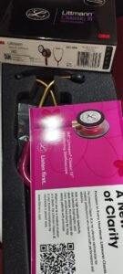 Littmann Classic III Raspberry Rainbow 5806 Stethoscope – Original Imported Model from LittmannStethoscopes.pk