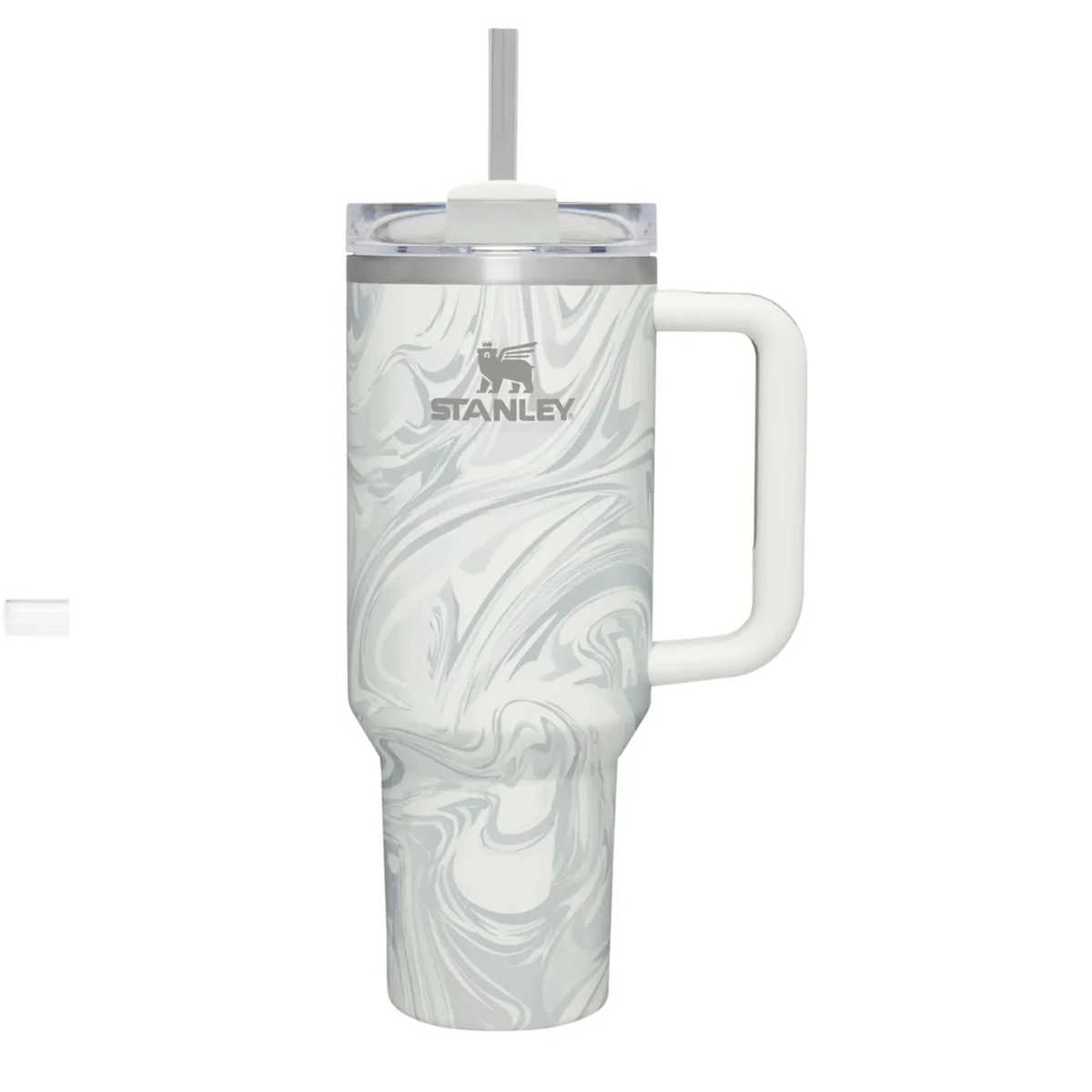 Polar Swirls - Gray Marble Polar Swirl Stanley Tumbler 40oz – Original Limited Edition Hydration Cup for Doctors, Students & Fitness Enthusiasts in Pakistan | LittmannStethoscopes.pk