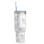 Rosa Beaux Blue Stanley Tumbler 40oz – Limited Edition Hydration Cup for Doctors, Students & Fitness Lovers in Pakistan | LittmannStethoscopes.pk