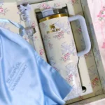 Rosa Beaux Blue Stanley Tumbler 40oz – Limited Edition Hydration Cup for Doctors, Students & Fitness Lovers in Pakistan | LittmannStethoscopes.pk