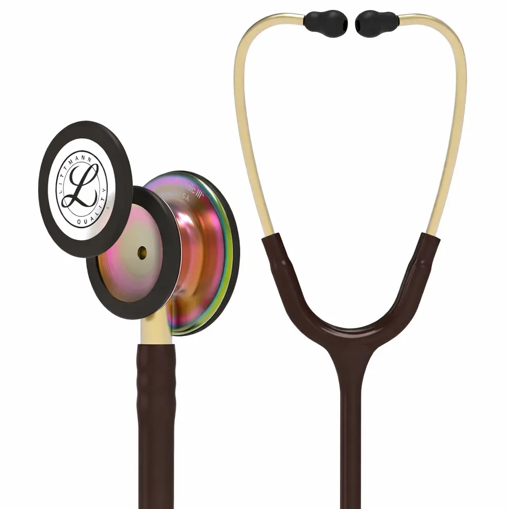 Chocolate Gold (1) Chocolate Rainbow - Littmann Classic III - Image 1