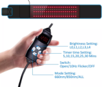 Red Light Therapy Belt – Full Body Recovery Wrap - YD090 - Image 4